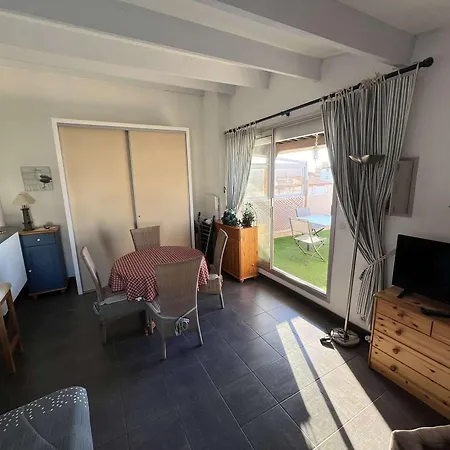 Apartment T2 Cabine, Terrasse, Parking Prive, Animaux Acceptes - Fr-1-702-38 Agde