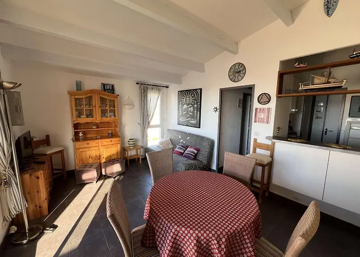 T2 Cabine, Terrasse, Parking Privé, Animaux Acceptés - Fr-1-702-38 Appartamento *