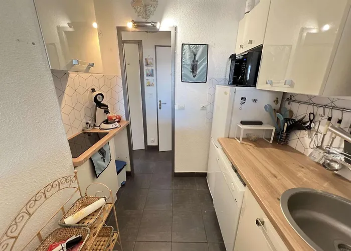 Appartamento T2 Cabine, Terrasse, Parking Privé, Animaux Acceptés - Fr-1-702-38 *